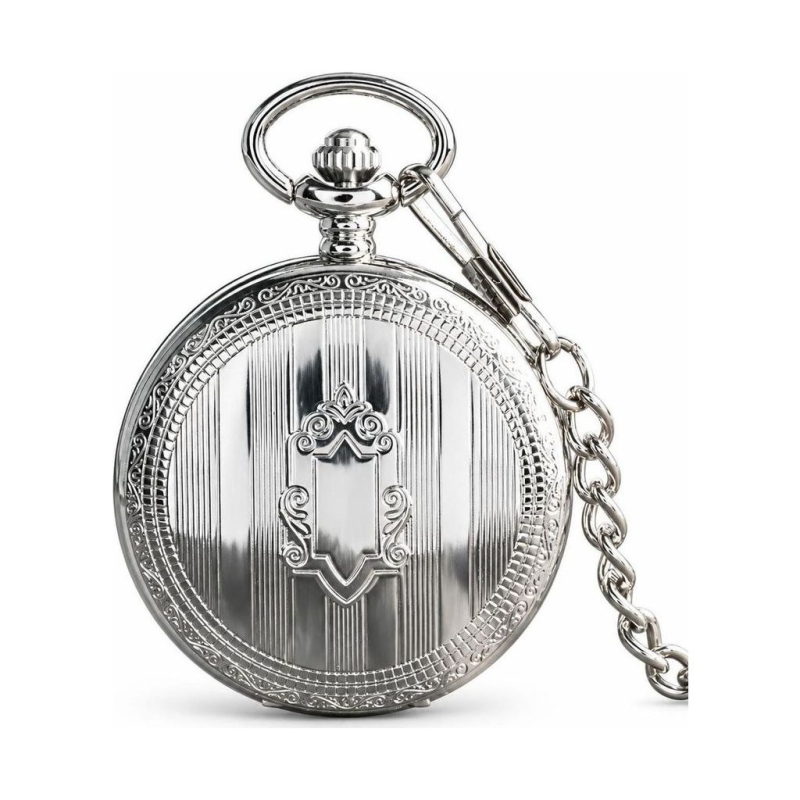 Mechanische Skelett-Taschenuhr mit Automatikwerk