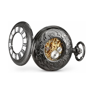 Mechanische Taschenuhr mit römischen Zahlen