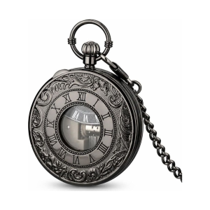 Musikalische Quarz-Taschenuhr aus Legierung
