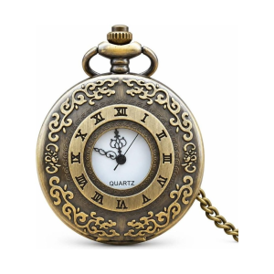 Steampunk-Taschenuhr aus Messing