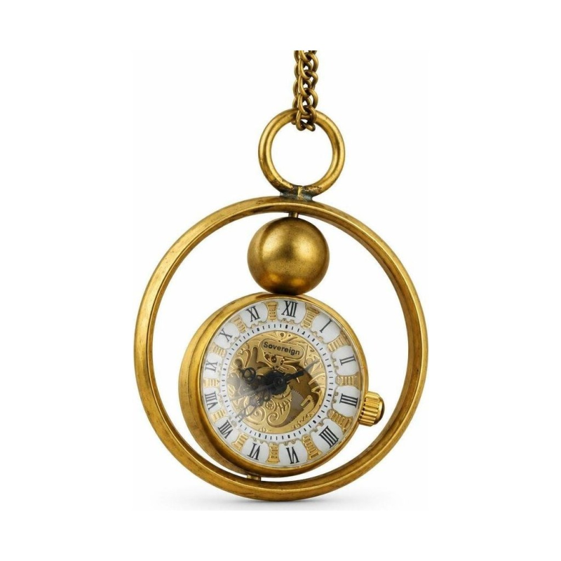 Steampunk-Taschenuhr mit Handaufzug