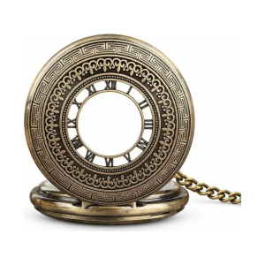 Vintage Taschenuhr mit durchbrochenem Deckel