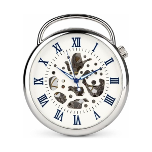 Vintage-Taschenuhr mit Handaufzug und Skelettzifferblatt